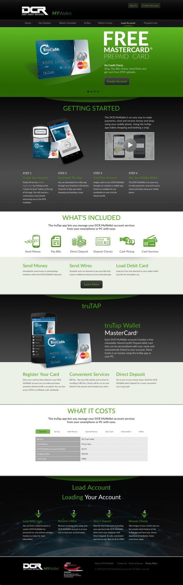 Website for Credit Card Processing