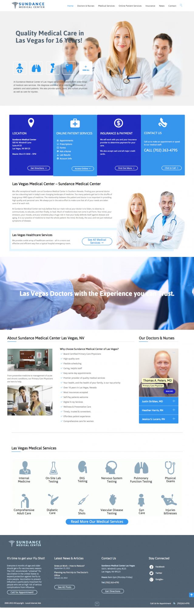 Website for Doctors, Physicians & Medical Providers