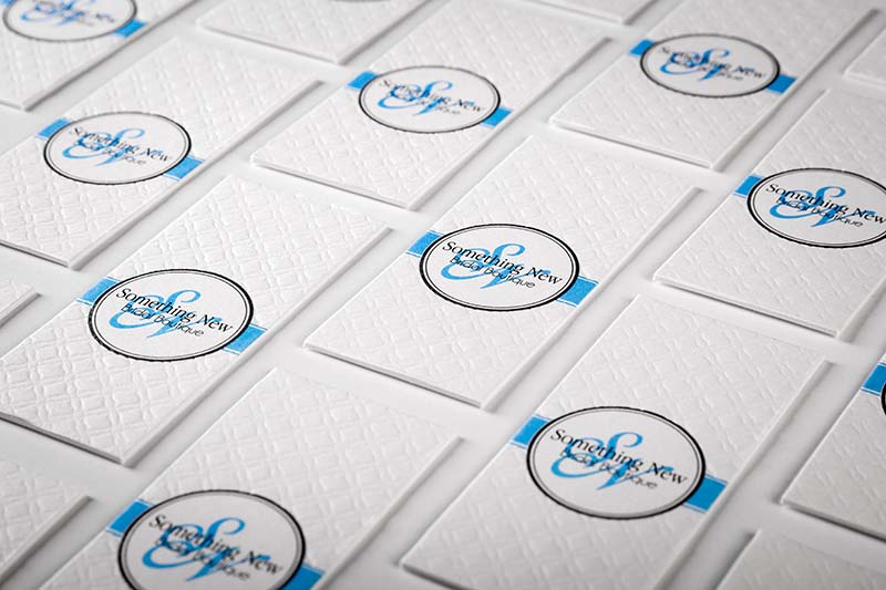 Cotton Letterpress Business Card Design