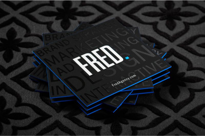 Thick Layer Business Card Design